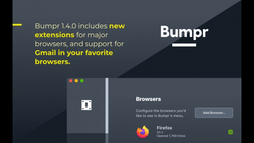 Bumpr for Mac - review, screenshots