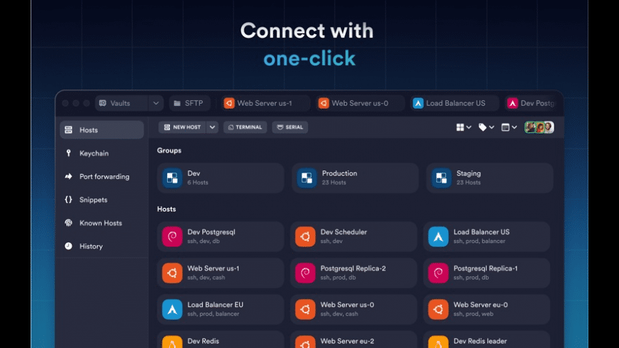 Termius for Mac - review, screenshots