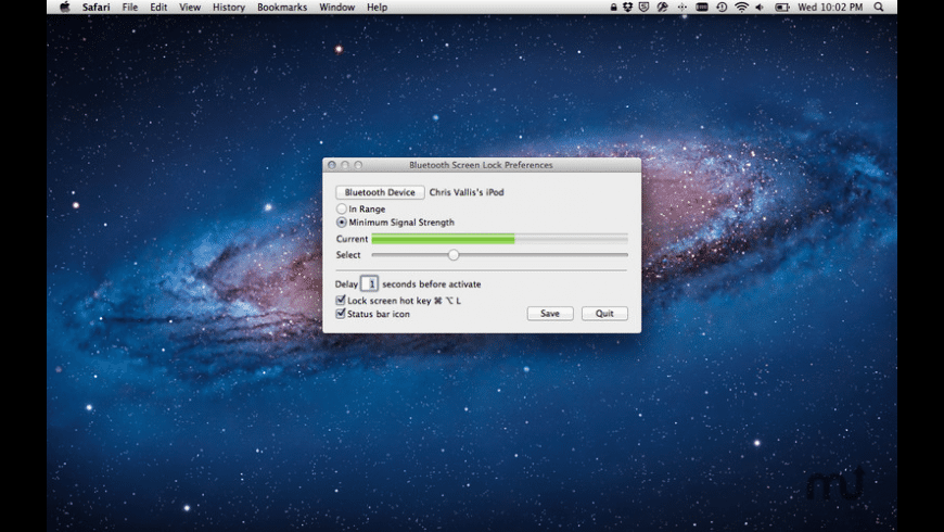 Mac Bluetooth Proximity Lock Mac Bluetooth Proximity Lock