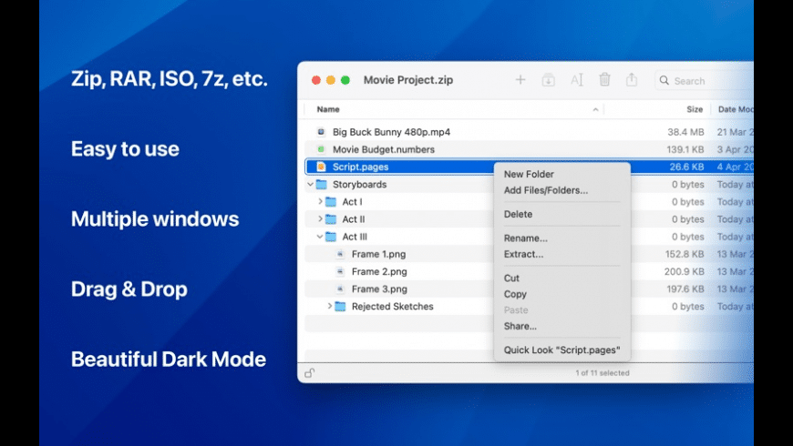 Arkyve for Mac - review, screenshots