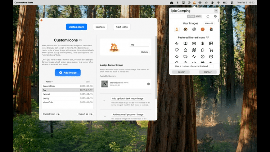 CurrentKey Stats for Mac - review, screenshots