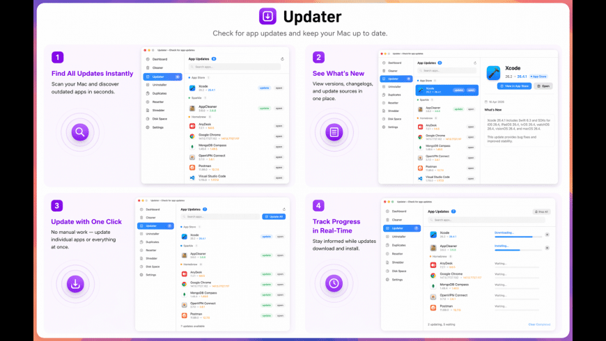 DeepCleanMac for Mac - review, screenshots
