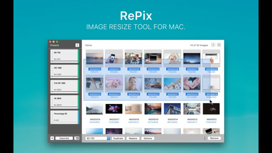 RePix for Mac - review, screenshots