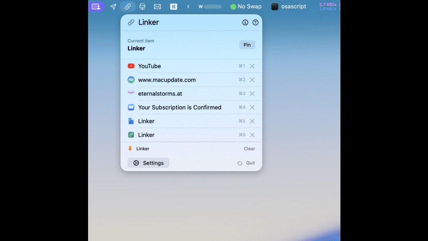 Linker for Mac - review, screenshots