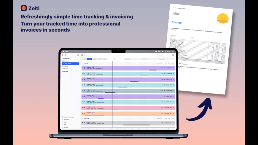 Zeiti for Mac - review, screenshots