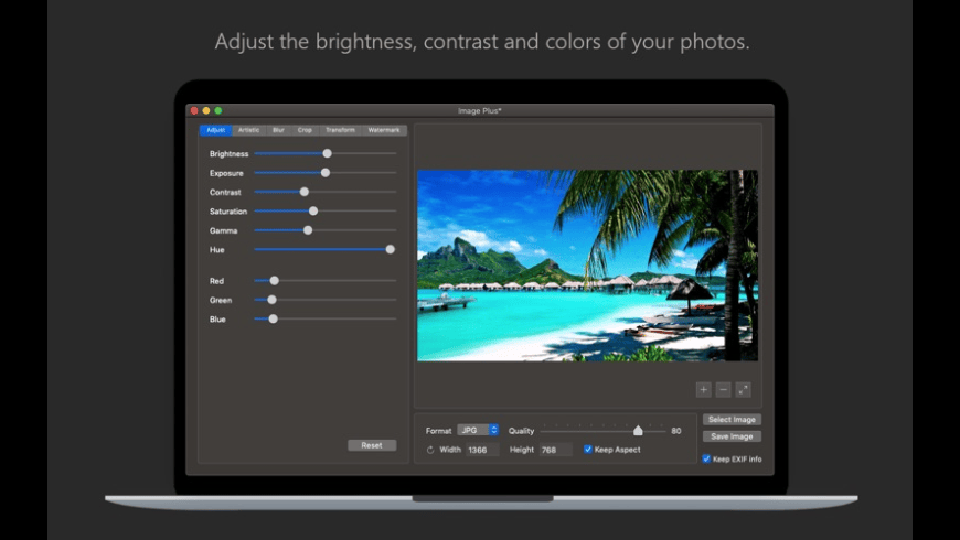 Image Plus for Mac - review, screenshots