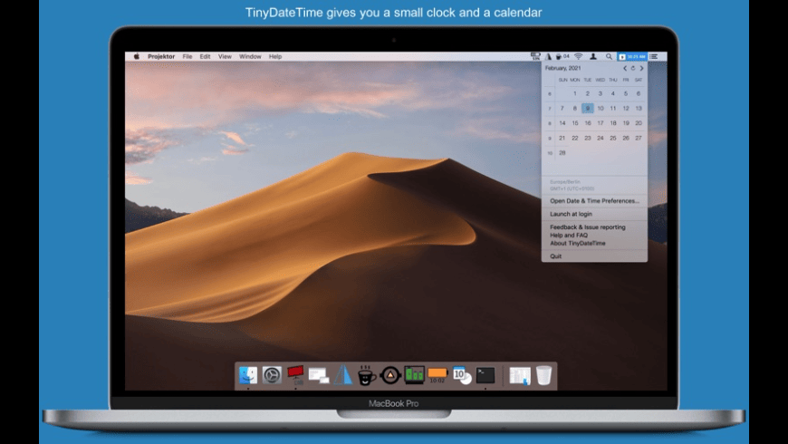 TinyDateTime for Mac - review, screenshots