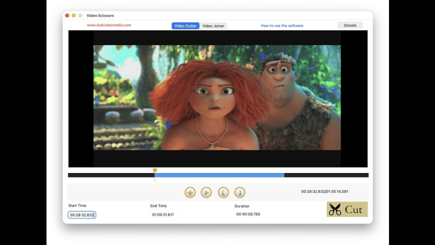 Video Scissors for Mac - review, screenshots