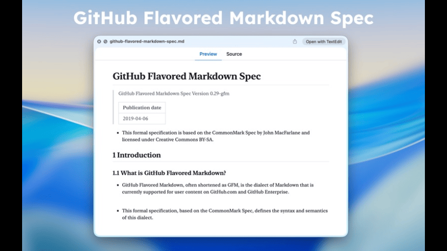 Markdown Preview for Mac - review, screenshots