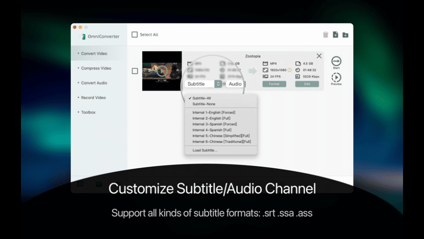 OmniConverter for Mac - review, screenshots
