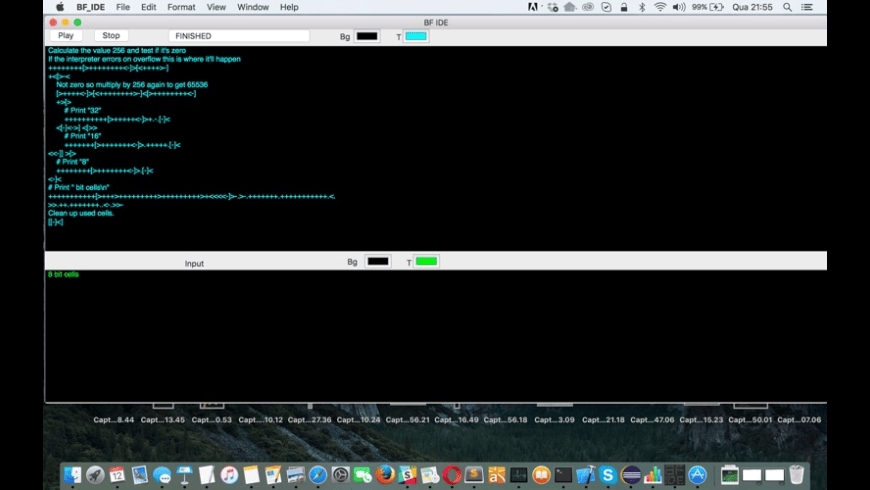 BF IDE for Mac - review, screenshots