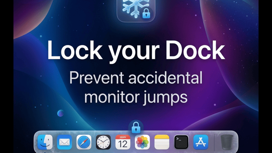 DockFreeze for Mac - review, screenshots