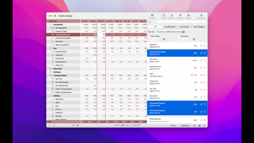 Cashculator for Mac - review, screenshots