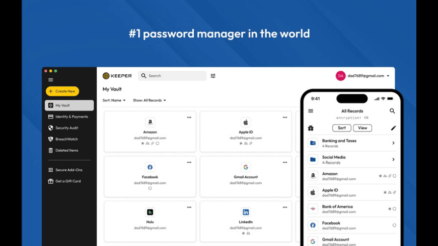 Keeper for Mac - review, screenshots