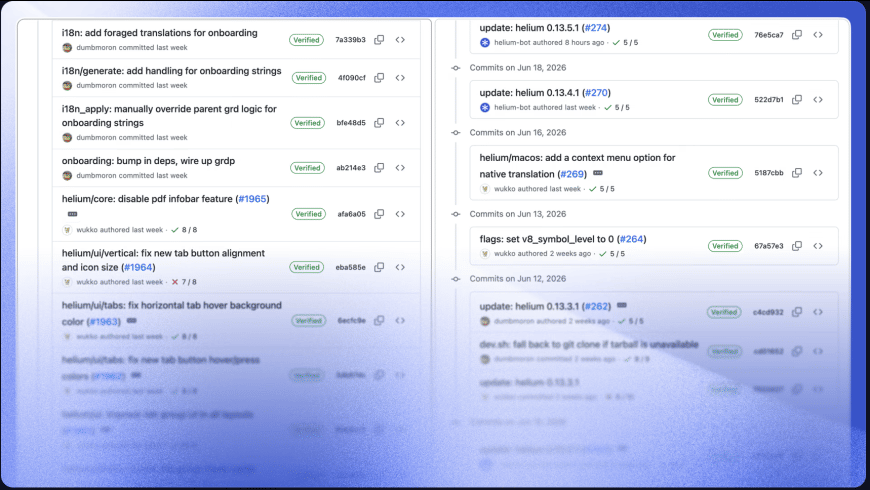 Helium for Mac - review, screenshots