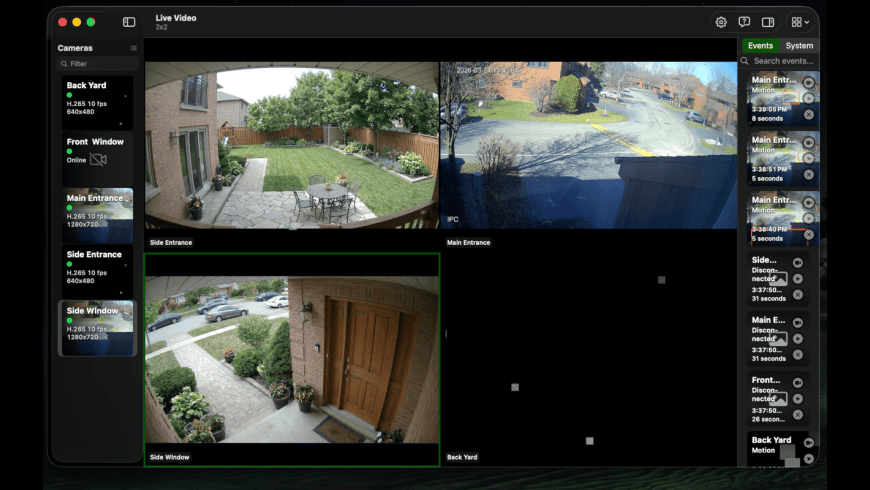IP Camera Viewer 2 for Mac - review, screenshots