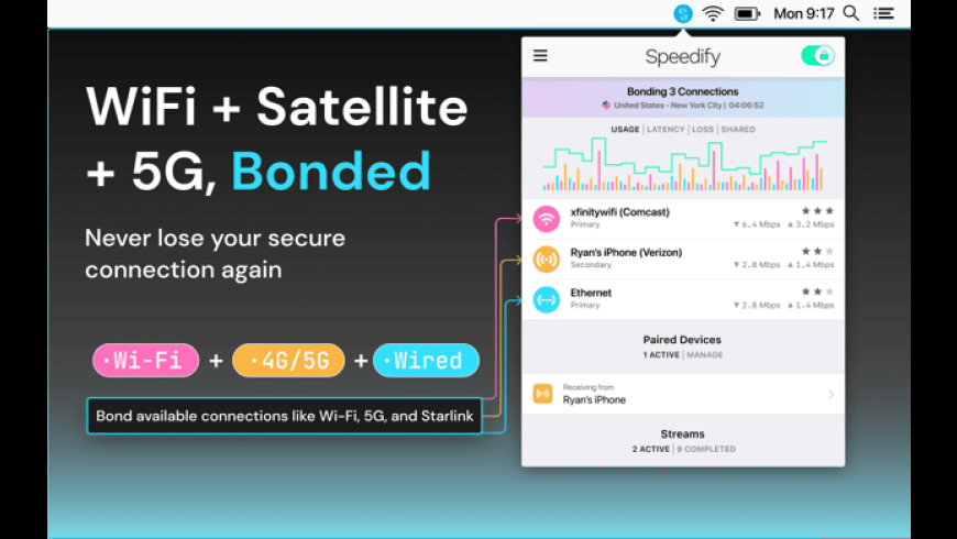 Speedify for Mac - review, screenshots