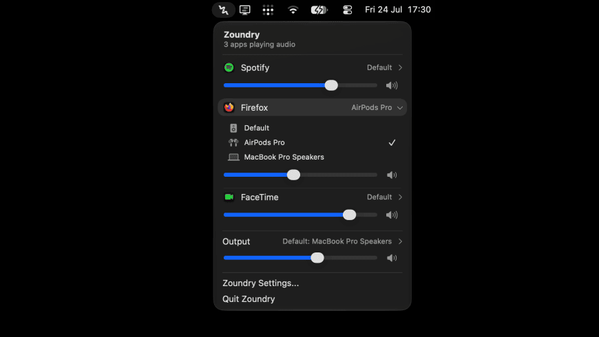 Zoundry for Mac - review, screenshots
