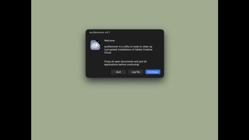 accRemover for Mac - review, screenshots