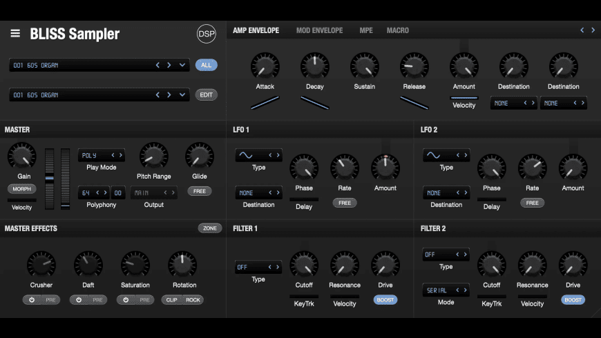 Bliss for Mac - review, screenshots