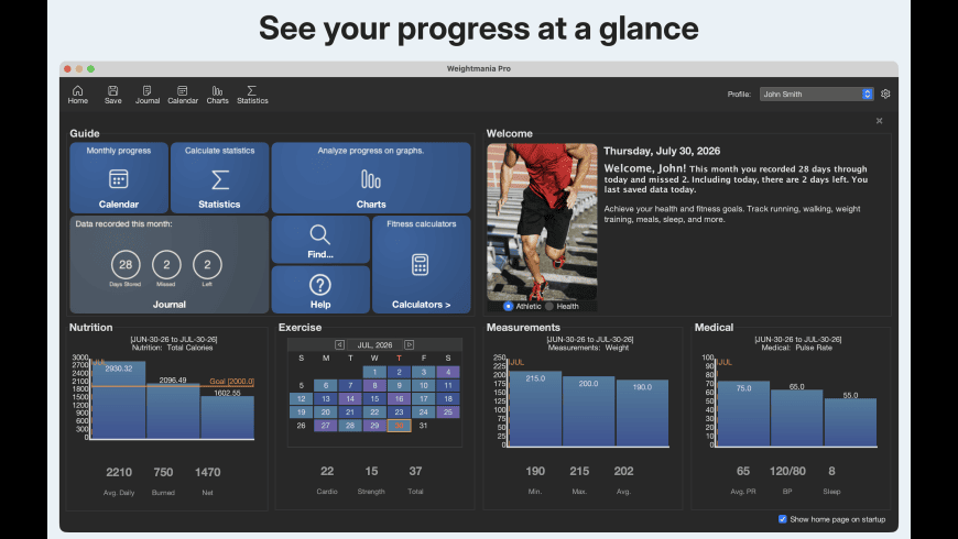 Weightmania Pro for Mac - review, screenshots