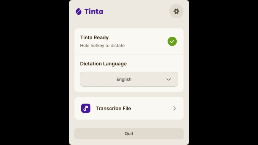 Tinta Voice for Mac - review, screenshots