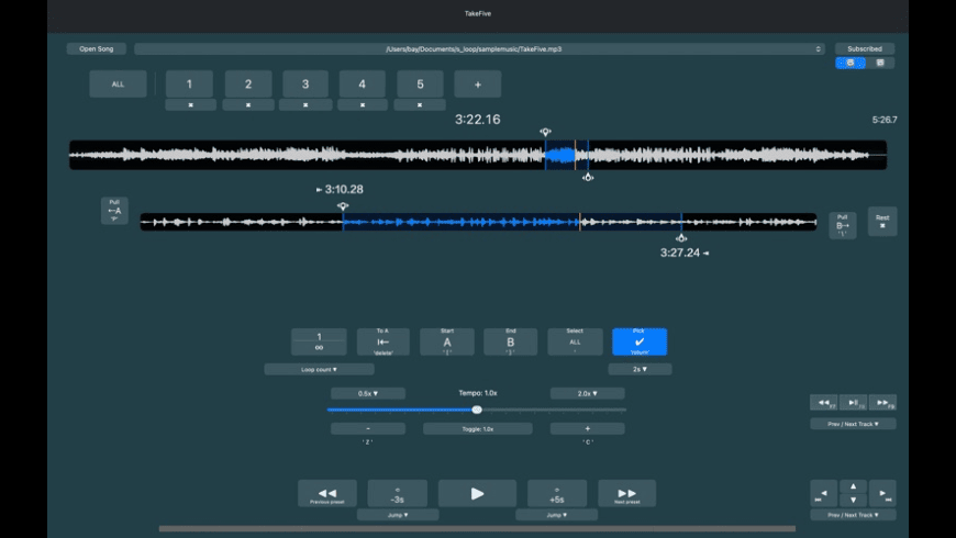 Loopman for Mac - review, screenshots