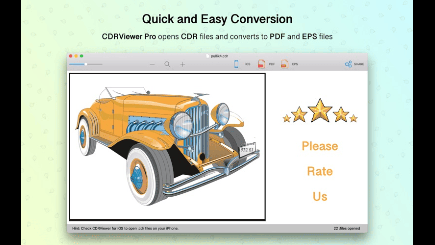 CDRViewer for Mac - review, screenshots