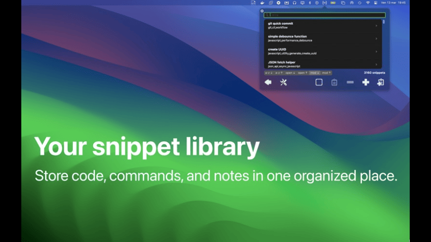 SnipCode for Mac - review, screenshots