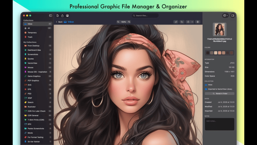 VectorView for Mac - review, screenshots