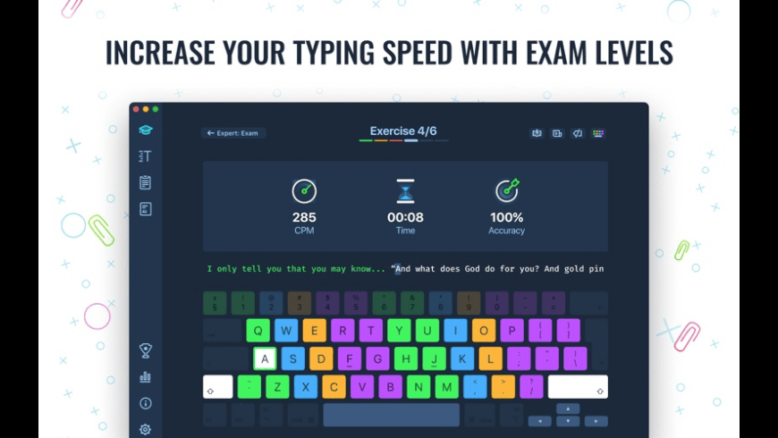 Master of Typing for Mac - review, screenshots