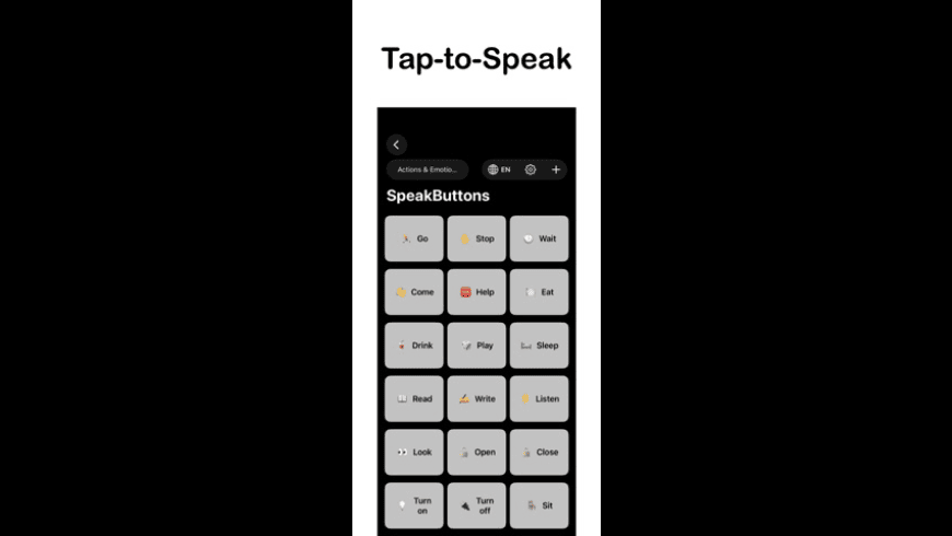 SpeakButtons for Mac - review, screenshots