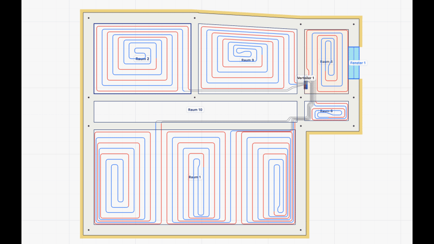 MyHeating Designer for Mac - review, screenshots