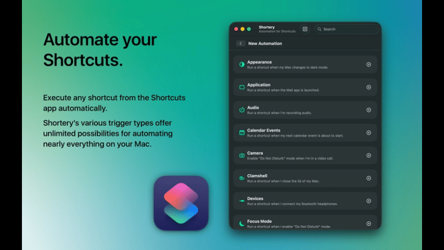 Shortery for Mac - review, screenshots