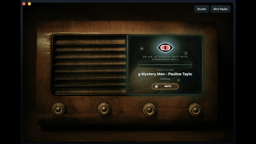 Alien Pirate Radio for Mac - review, screenshots