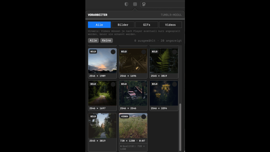 VORARBEITER for Mac - review, screenshots