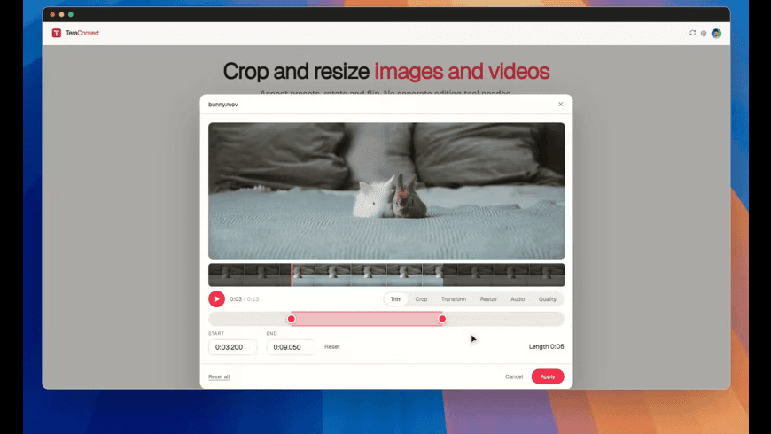 TeraConvert for Mac - review, screenshots
