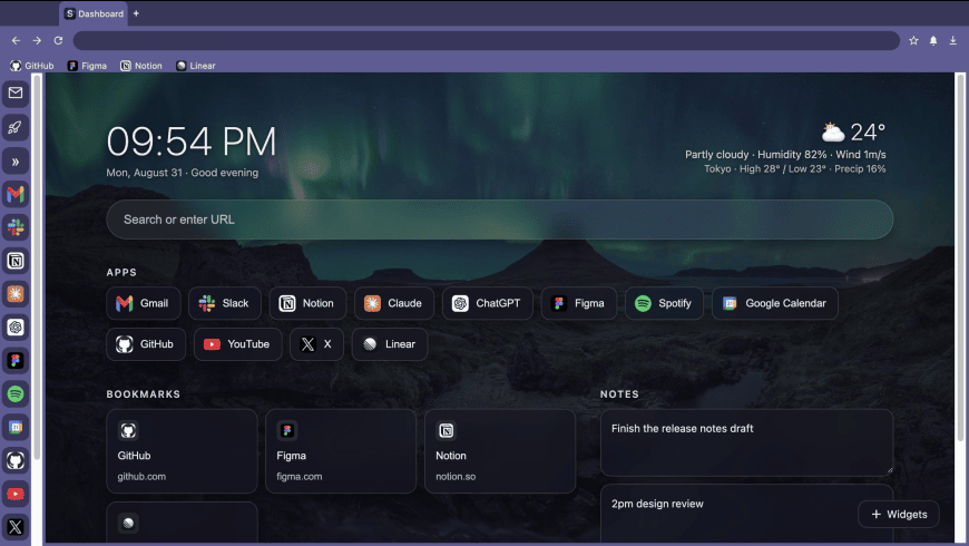 SpaceDeck for Mac - review, screenshots