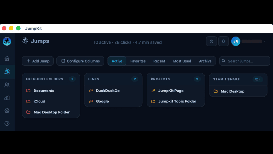 JumpKit for Mac - review, screenshots