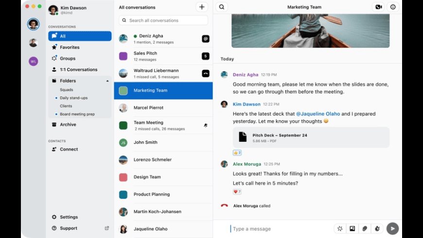 Wire for Mac - review, screenshots