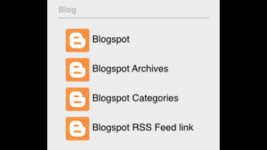 Blogspot.stack for Mac - review, screenshots