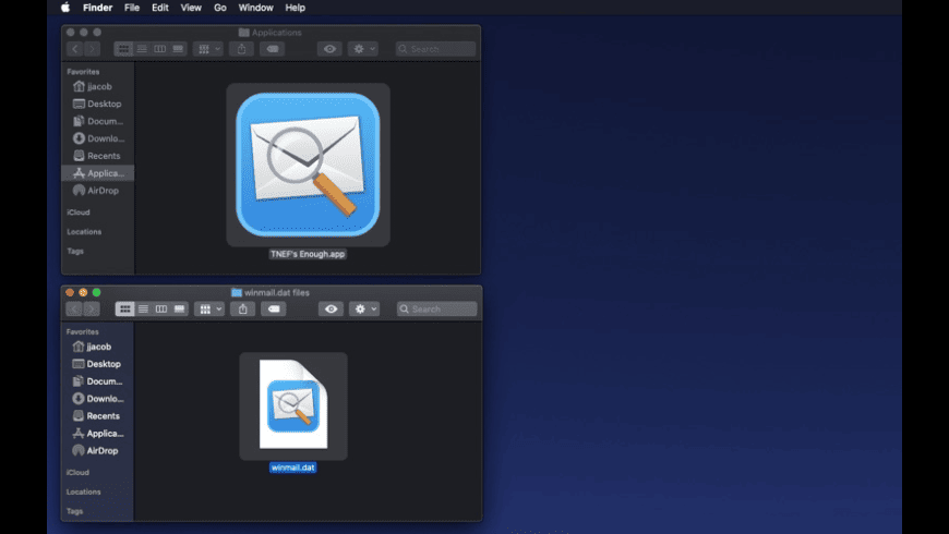 TNEFs Enough for Mac - review, screenshots