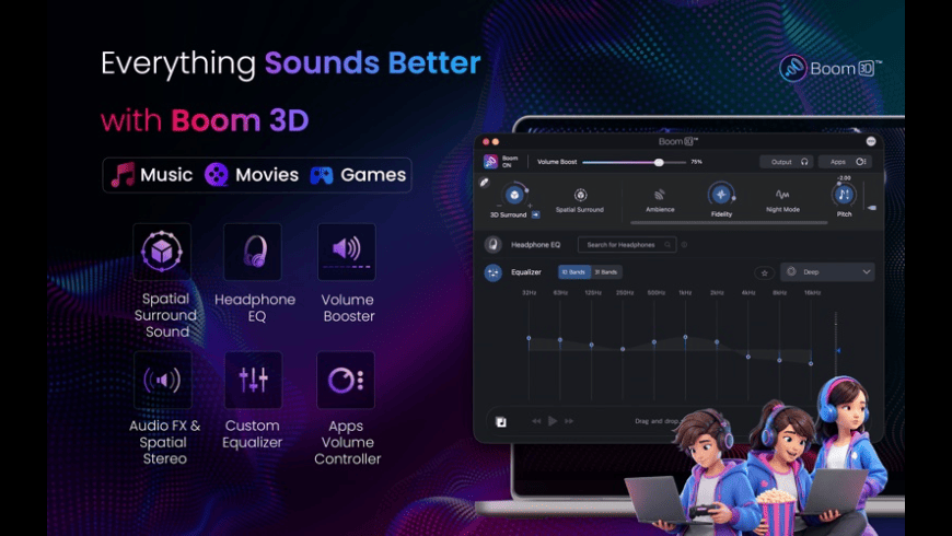 Boom 3D for Mac - review, screenshots