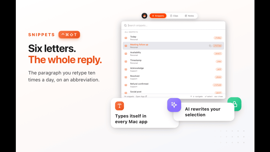 TypeFire for Mac - review, screenshots