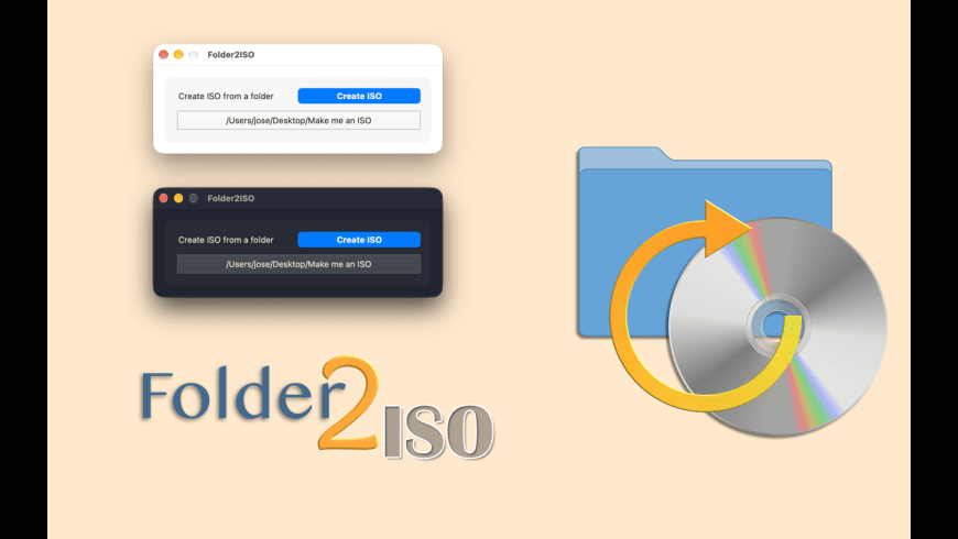 Folder2ISO for Mac - review, screenshots
