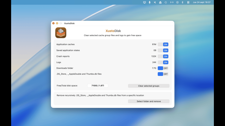 XustoDisk for Mac - review, screenshots