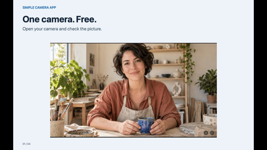 Simple Camera App for Mac - review, screenshots