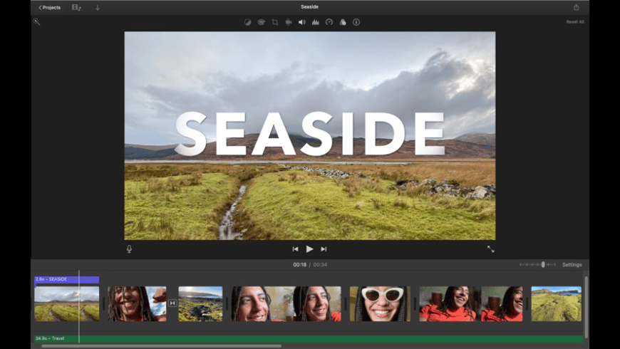 iMovie for Mac - review, screenshots