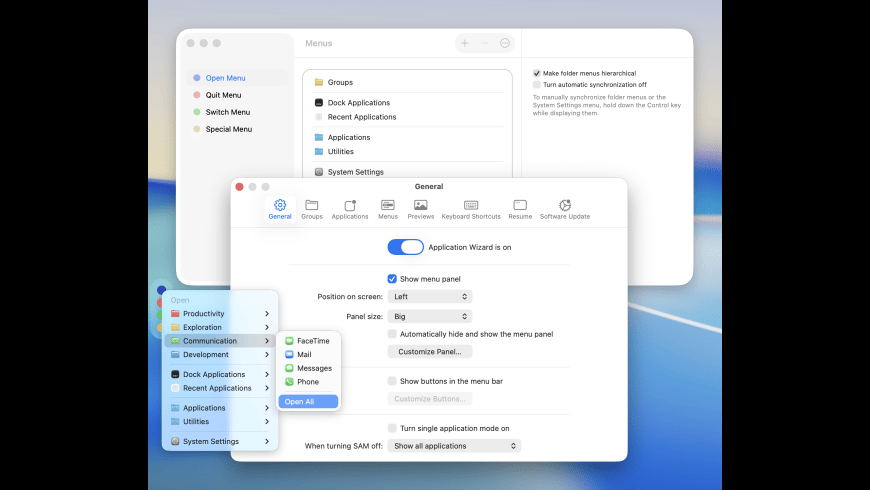 Application Wizard for Mac - review, screenshots