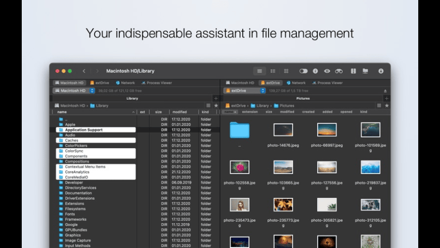 Commander One for Mac - review, screenshots